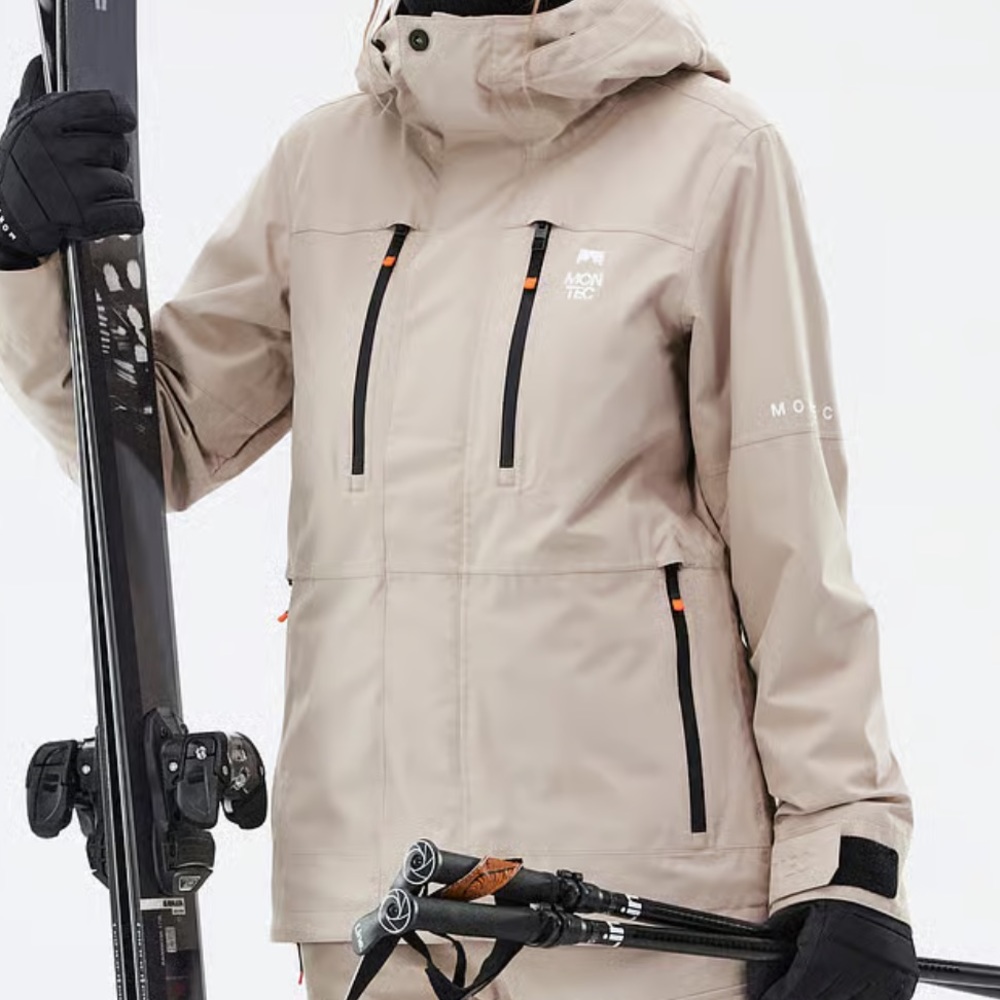 Montec Women's Ski & Snow Jacket - Tan